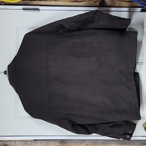 St. John's Bay Men's Jacket Insulated Heavy Duty Zipper Size M(38/40) Dark Brown - Picture 8 of 9